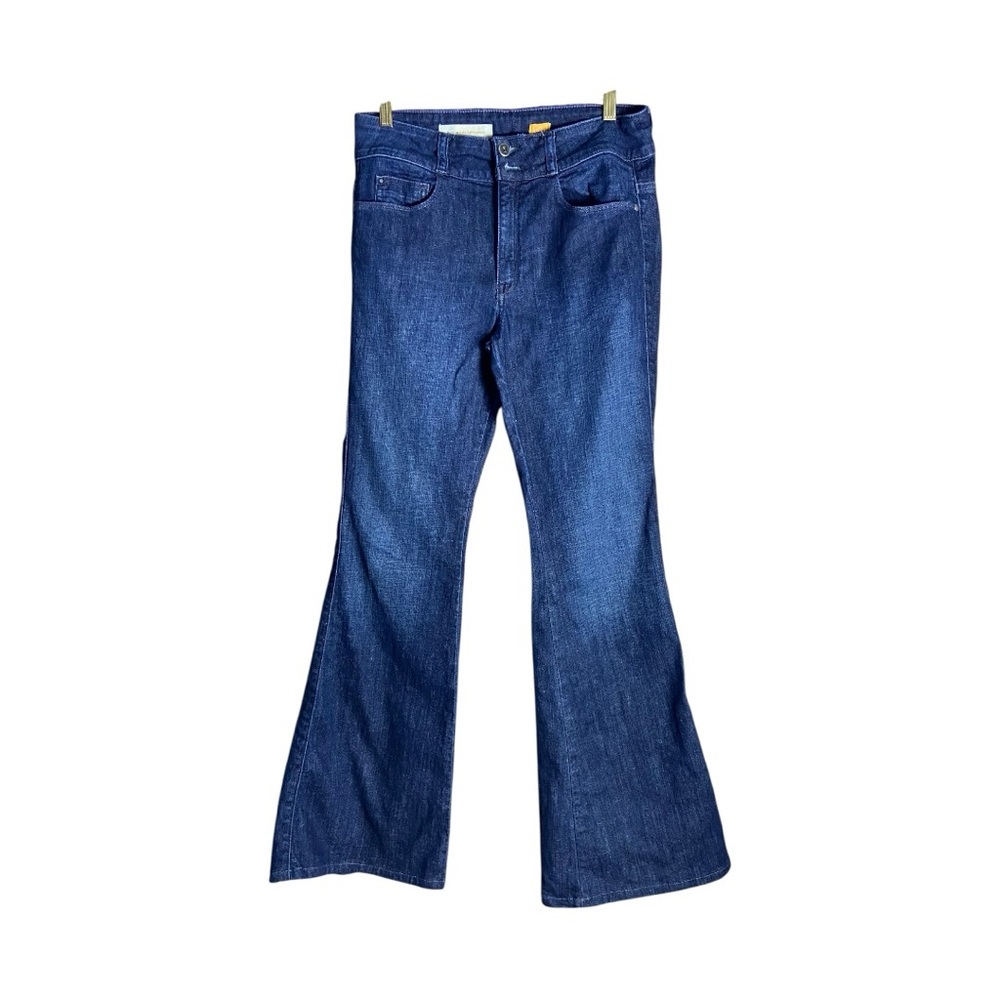 Pilcro and the Letterpress flare jeans from Anthropologie.